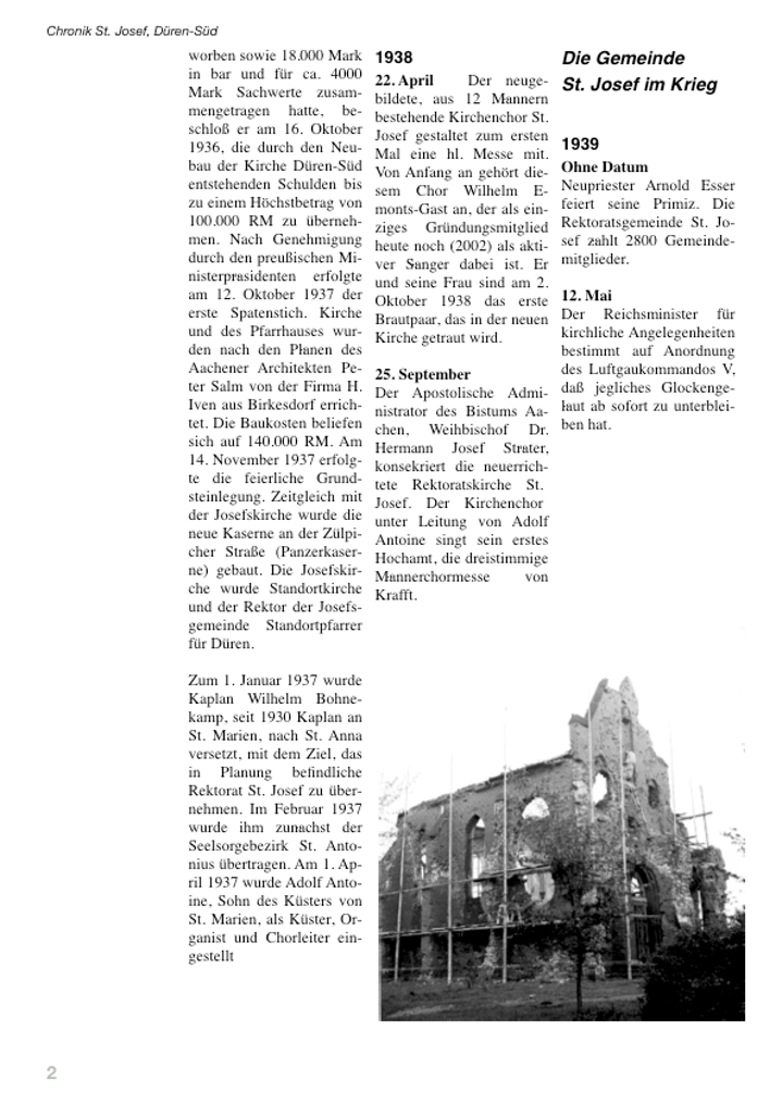 Chronik St. Josef 1938-2007 (verschoben)