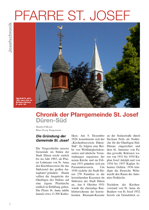 Chronik St. Josef 1938-2007 (verschoben)